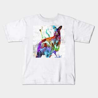 Kangaroo Grunge Kids T-Shirt